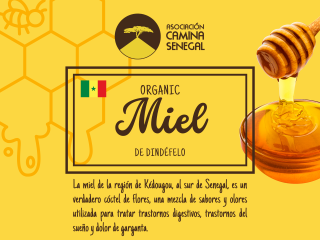 Etiquetes - Miel texto