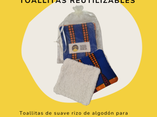 Productos a la venta - Toallitas reutilizables