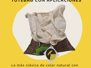 Productos a la venta - Totebag con aplicaciones