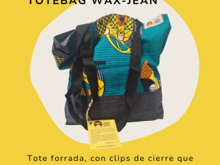 Productos a la venta - Totebag wax-jean