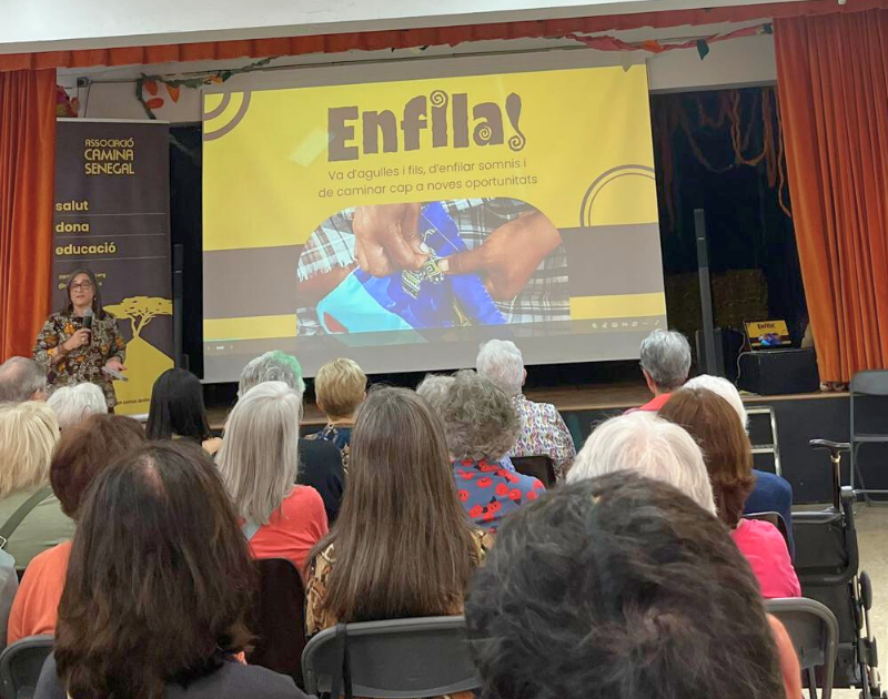 Presentación de ENHEBRA, una exposición con alma africana